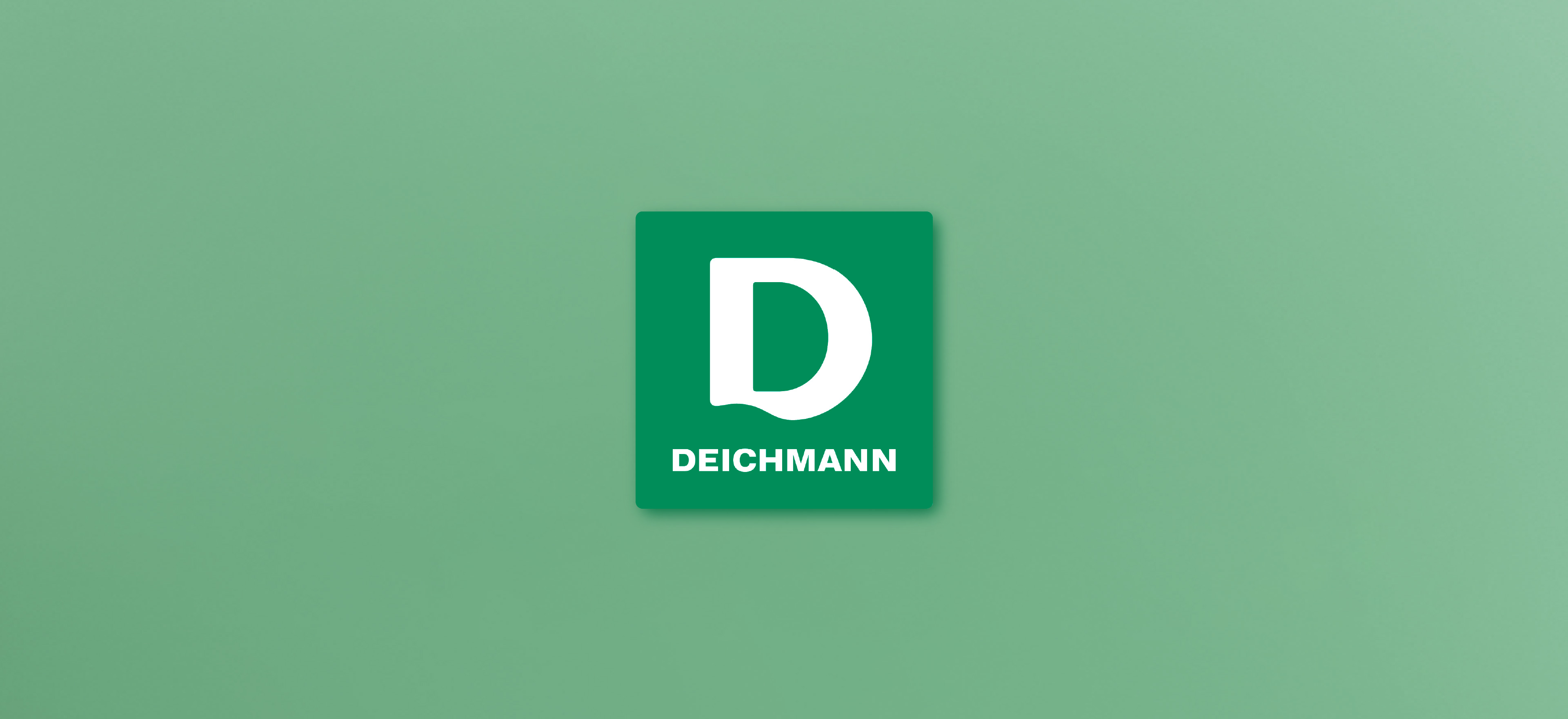 Deichmann banner z logo