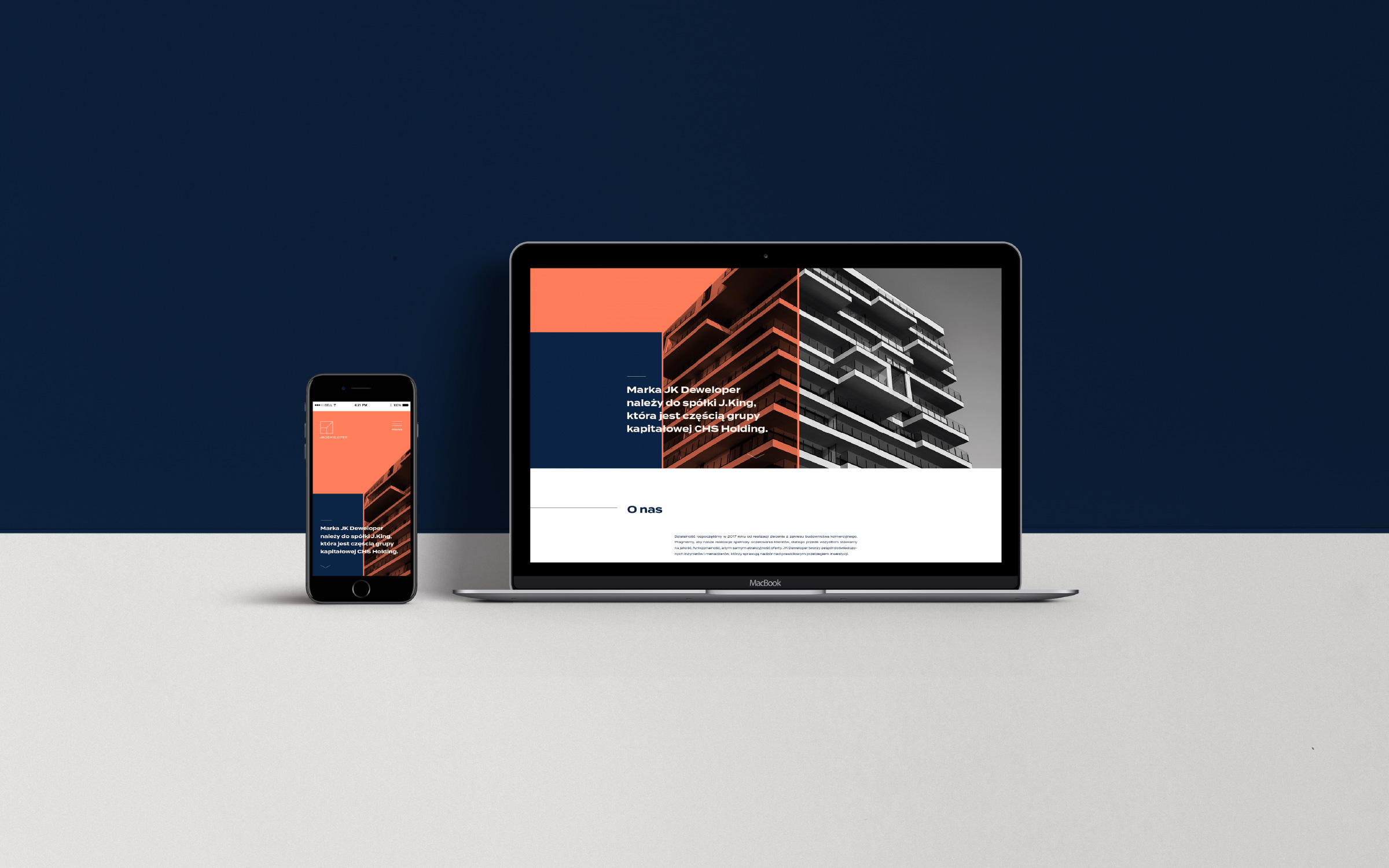 JK Developer widok strony www 2