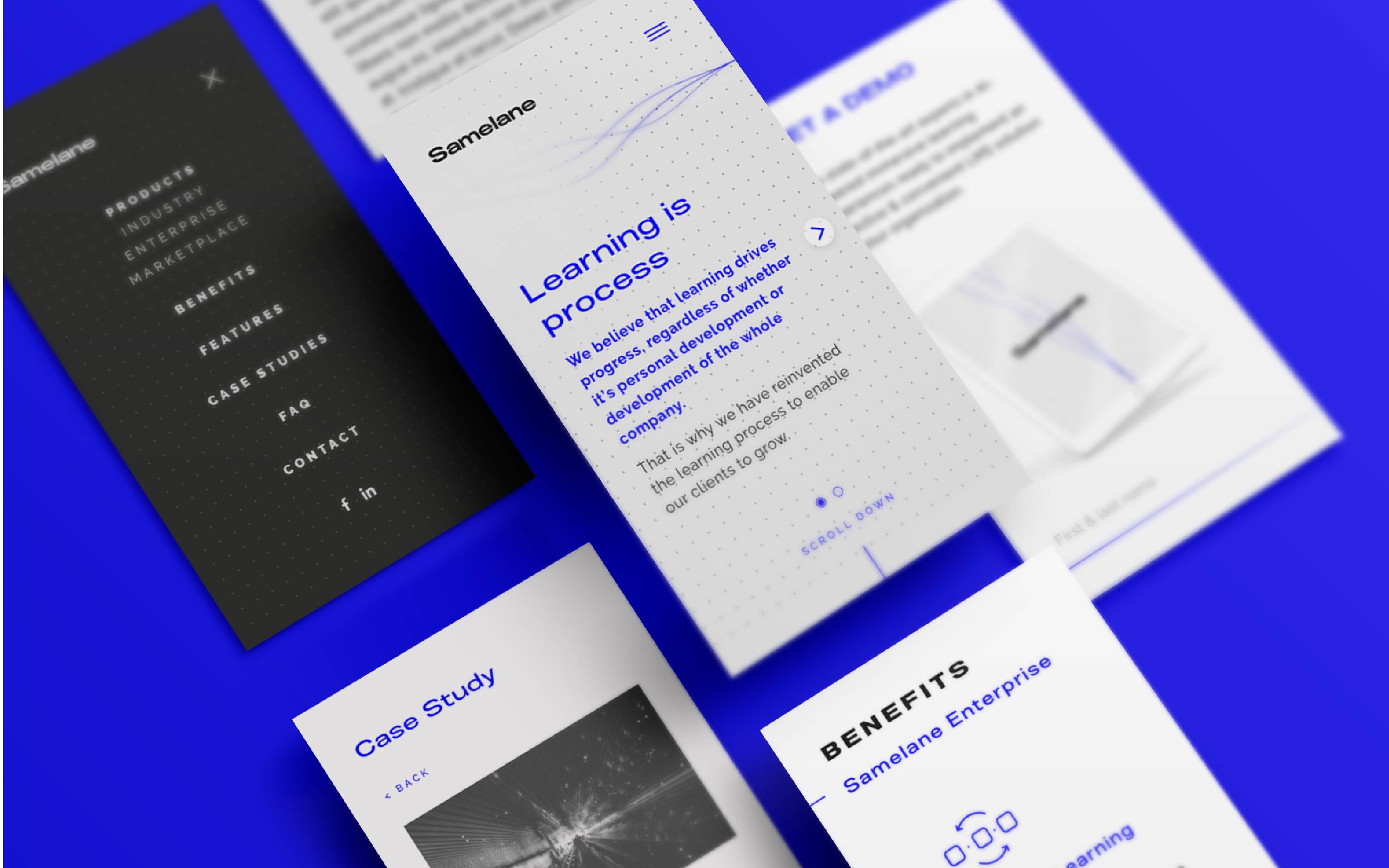 Samelane widok strony www mobile