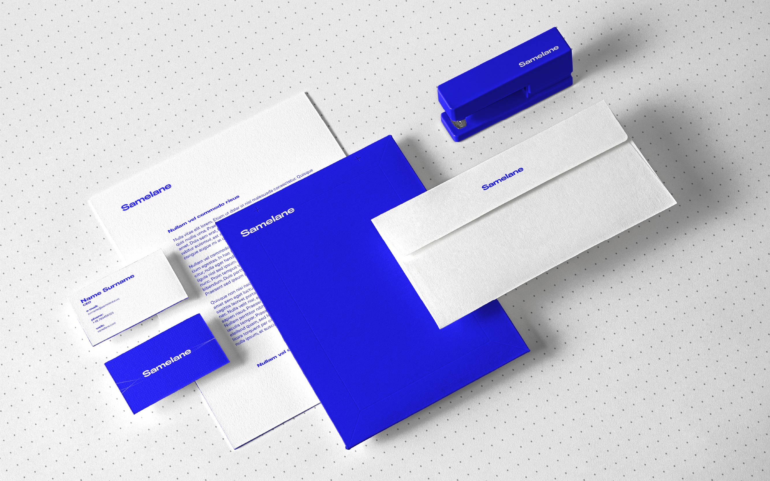 Samelane materiały biurowe