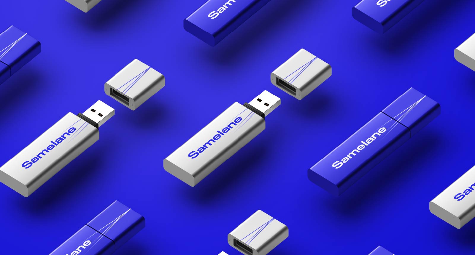 Samelane pendrive z logo