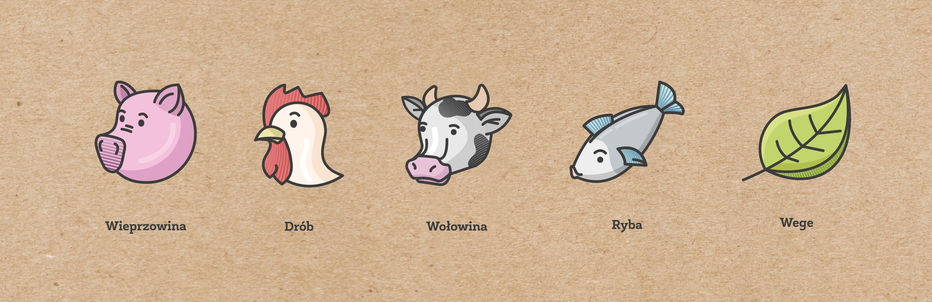 Sandwicz Szop ikony ilustracje