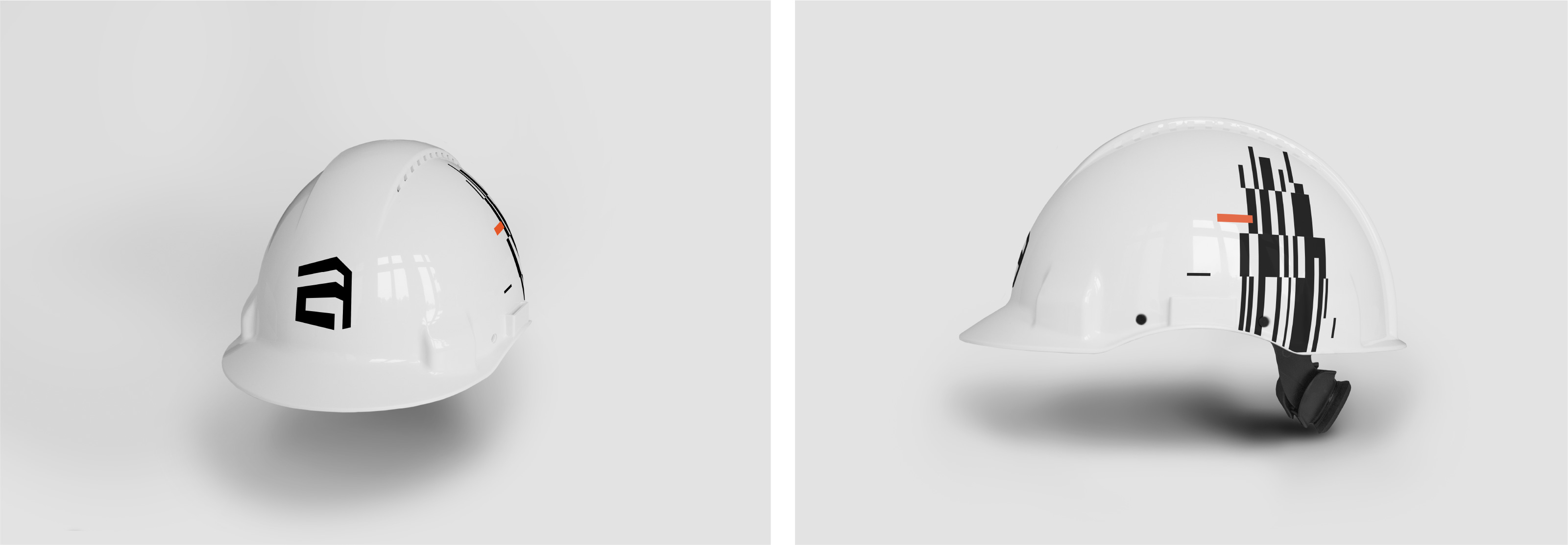 Art Building kask z logo