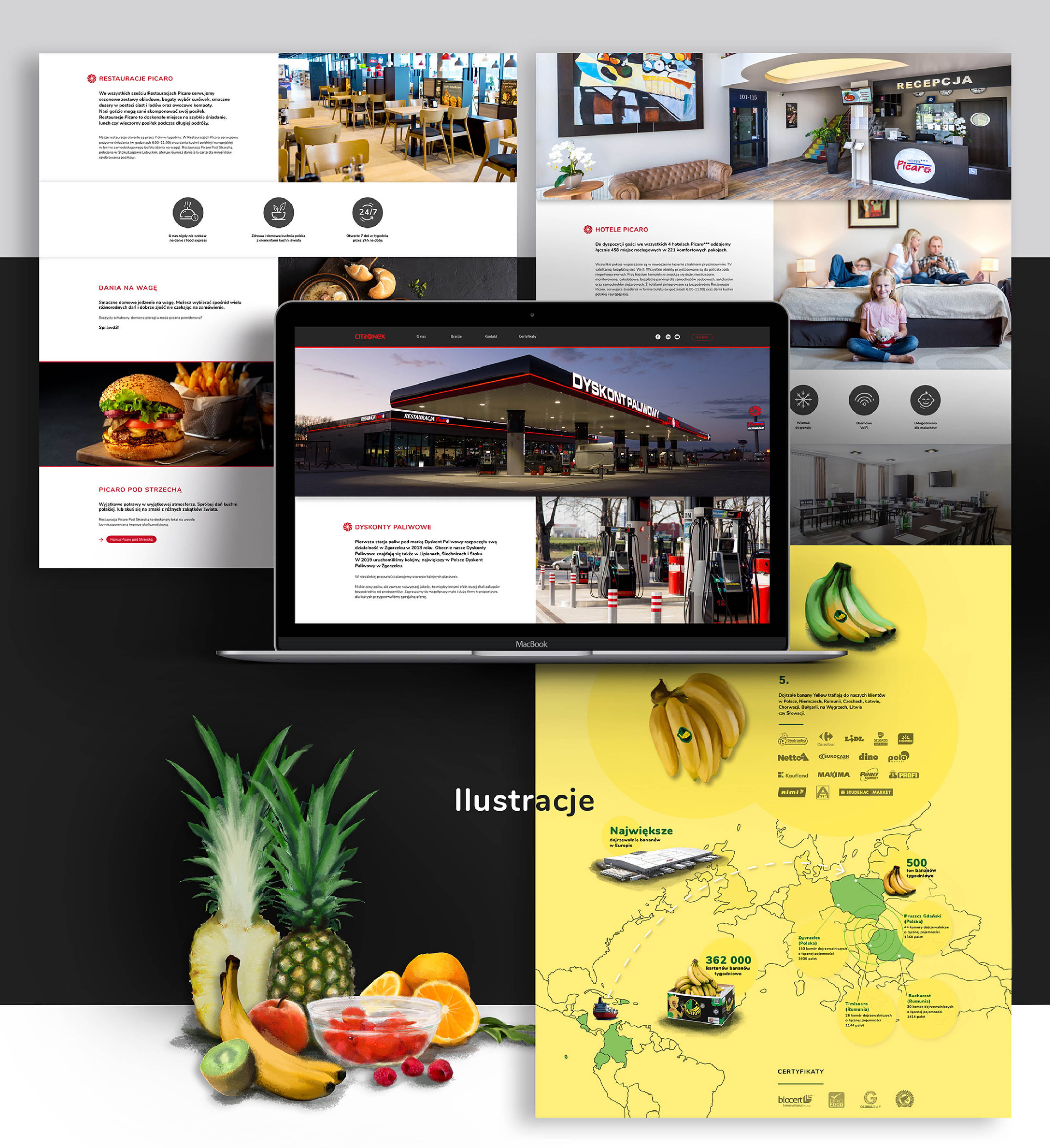 Citronex widok strony www