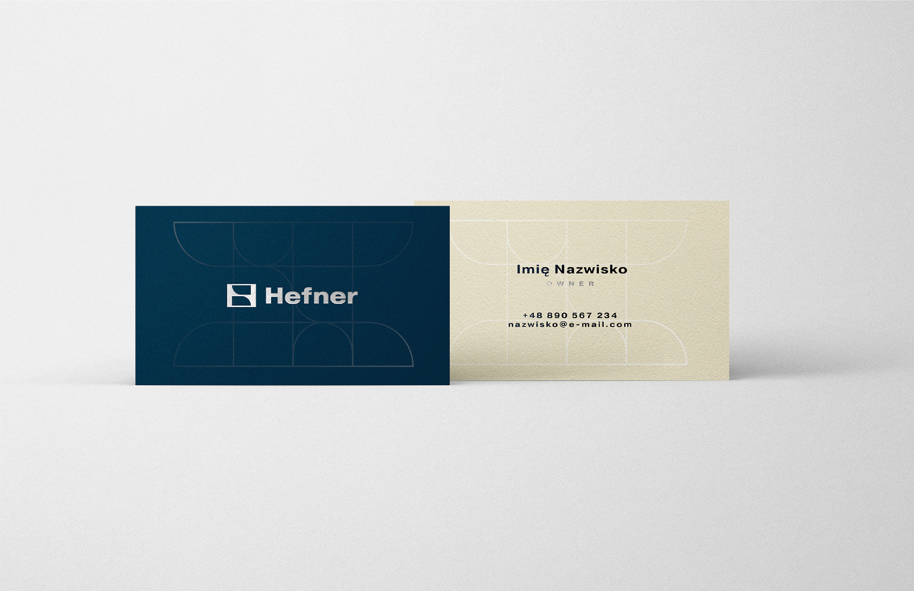 Hefner wizytówka