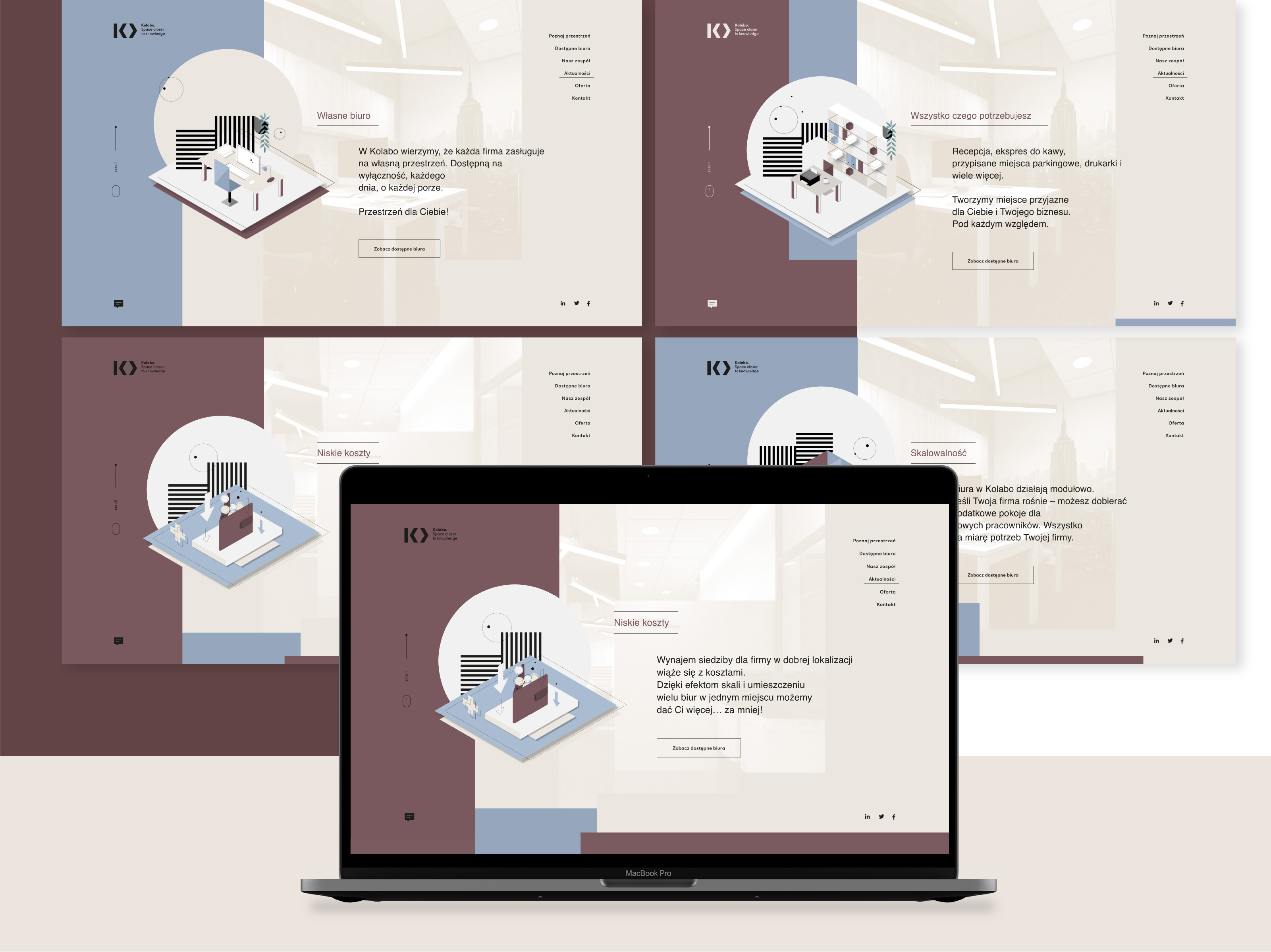 Kolabo widok strony www