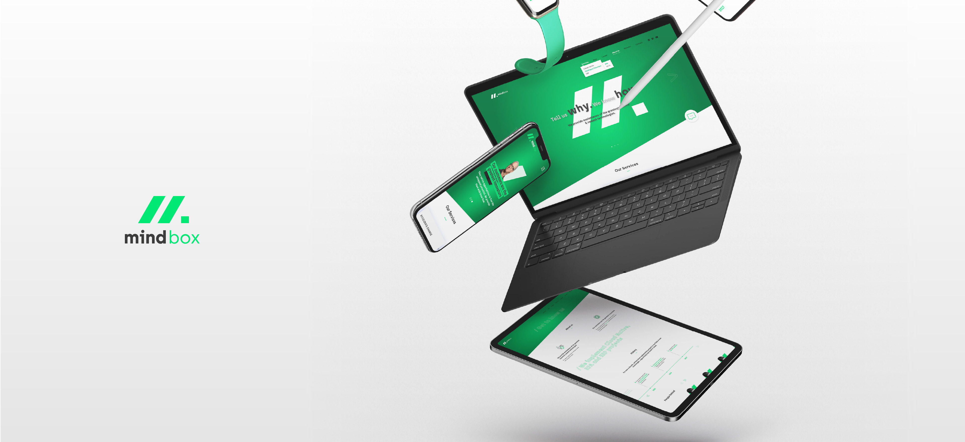 Mindbox cover z logo i wizualizacją