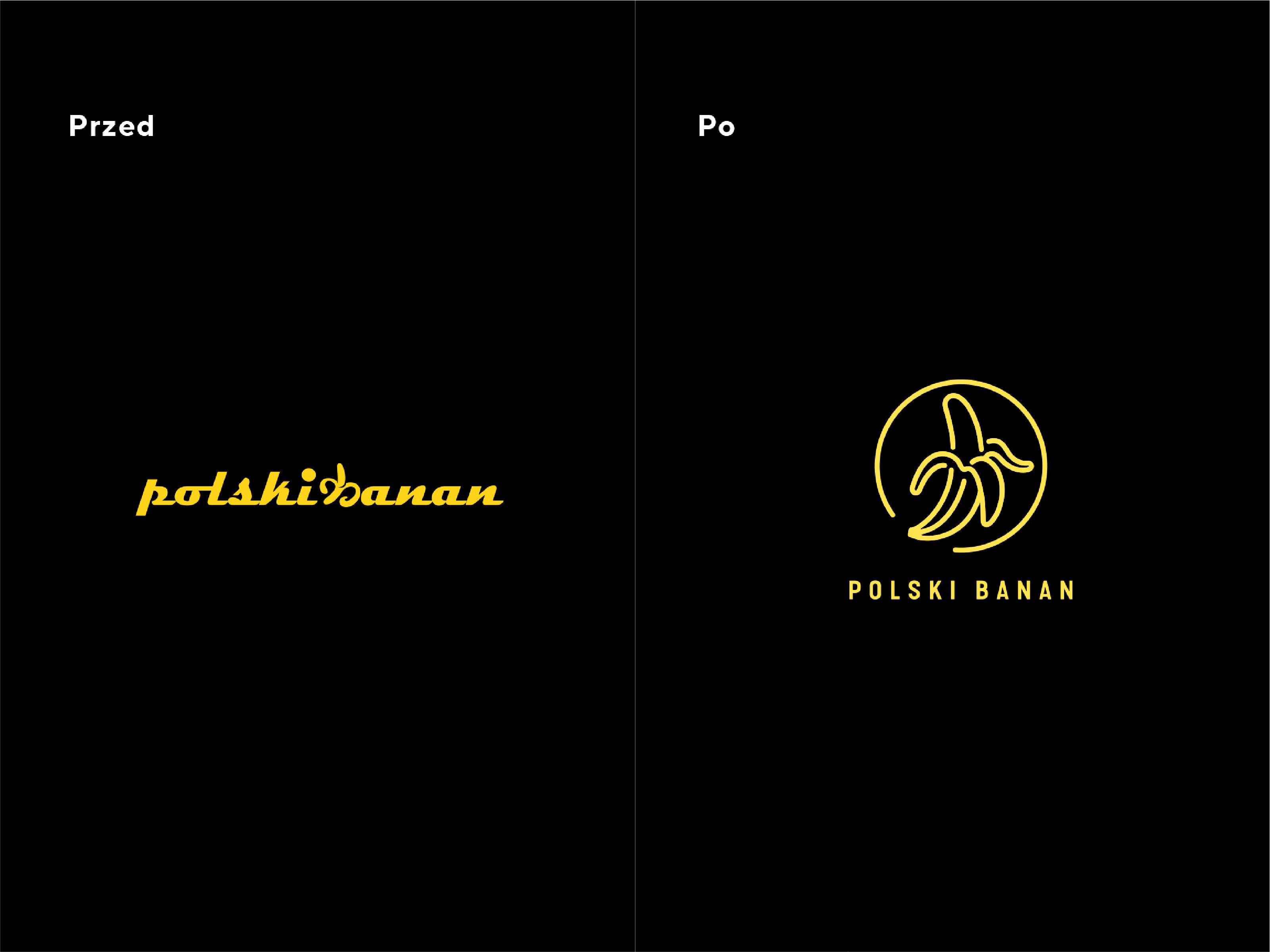 Polski Banan porównanie logo